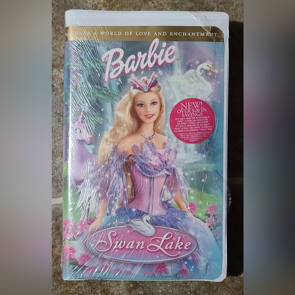 Vintage Barbie Swan lake video